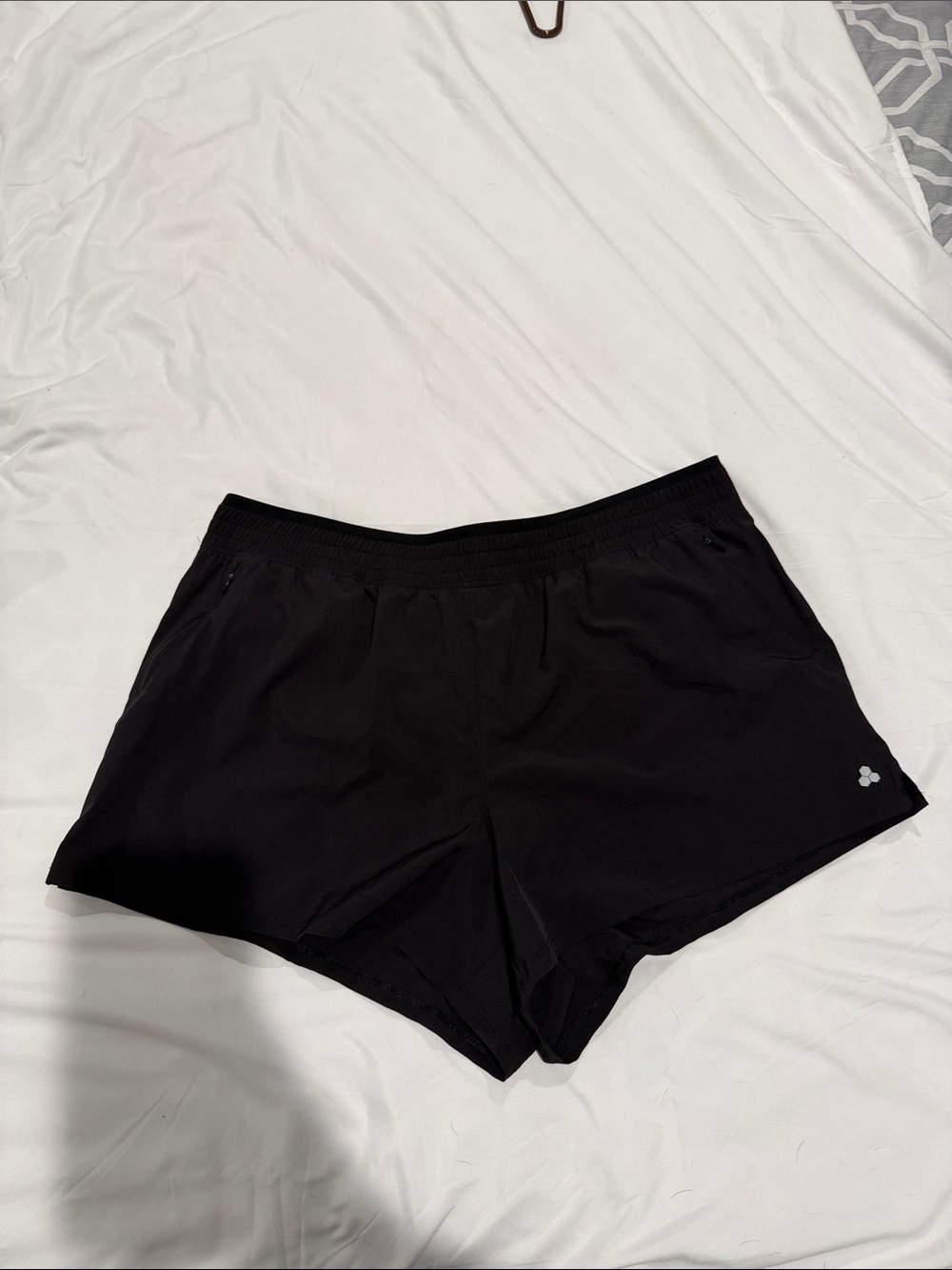 tek gear Black Women's Athletic Shorts with Reflective Logo